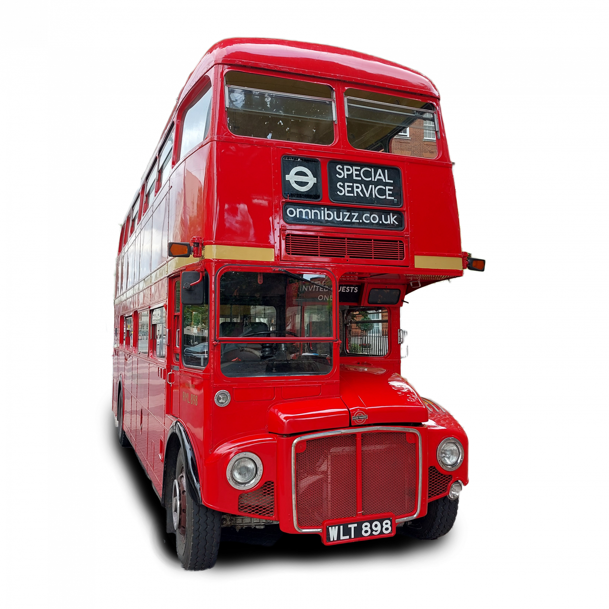 Routemaster Bus Hire cutout